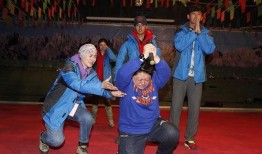 爆料韩红的拳击手视频,揭秘明星私下健身生活